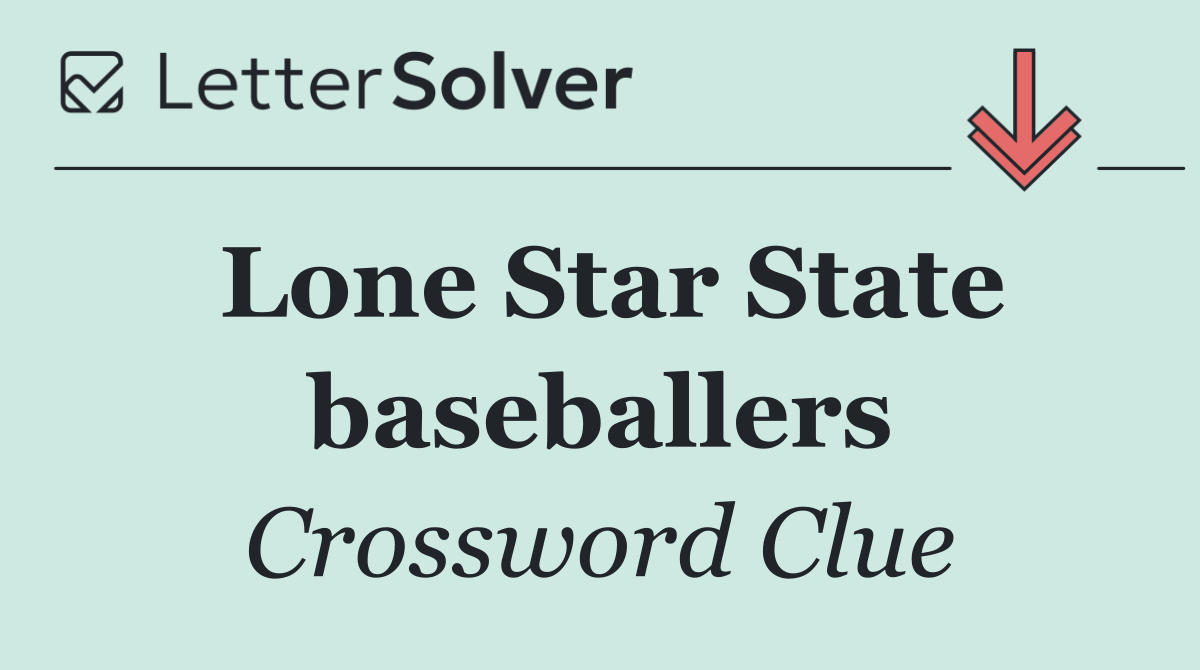 Lone Star State baseballers