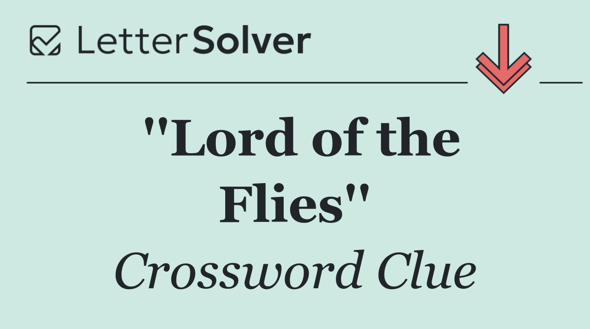 ''Lord of the Flies''