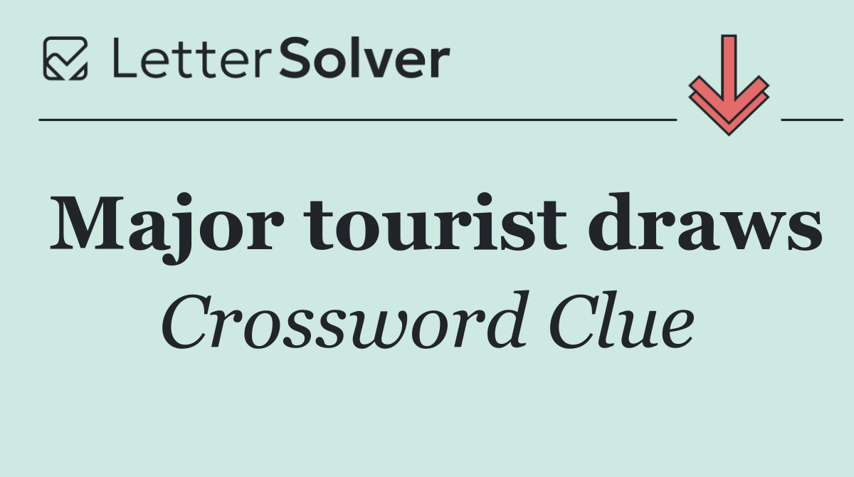 Major tourist draws