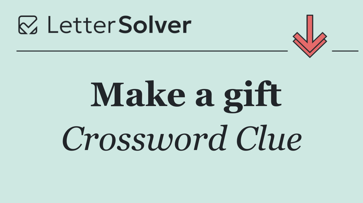 Make a gift