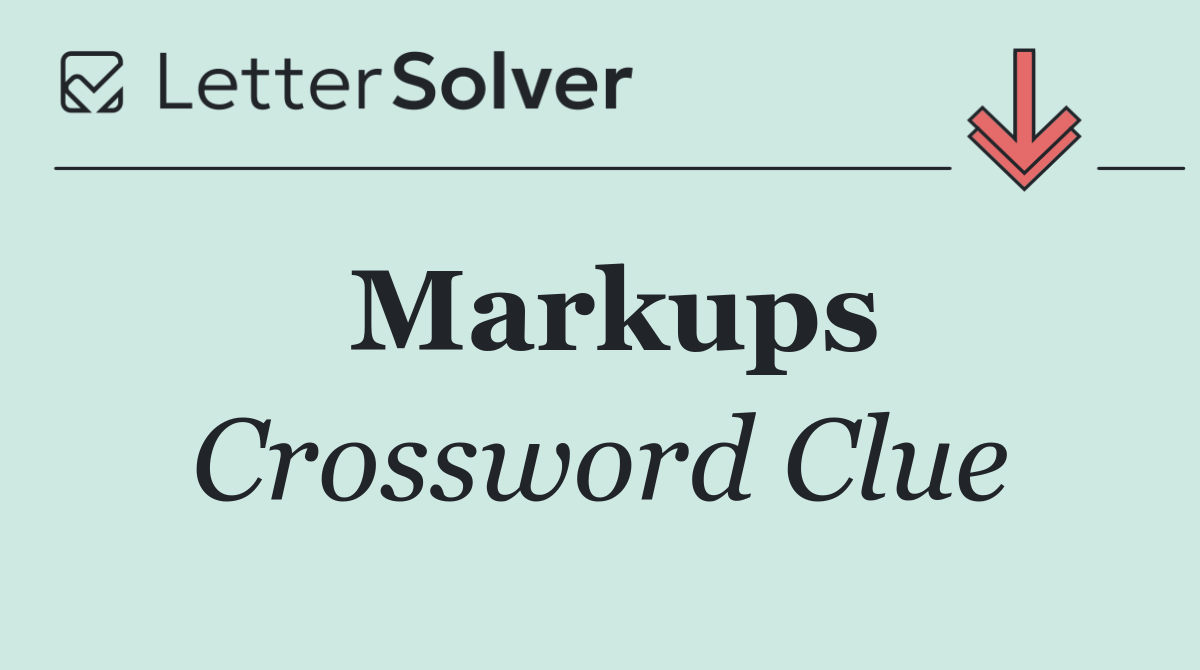 Markups