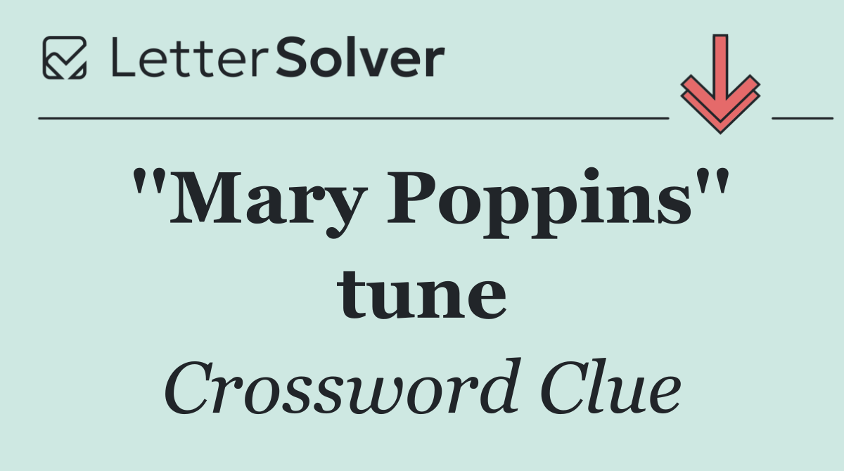 ''Mary Poppins'' tune