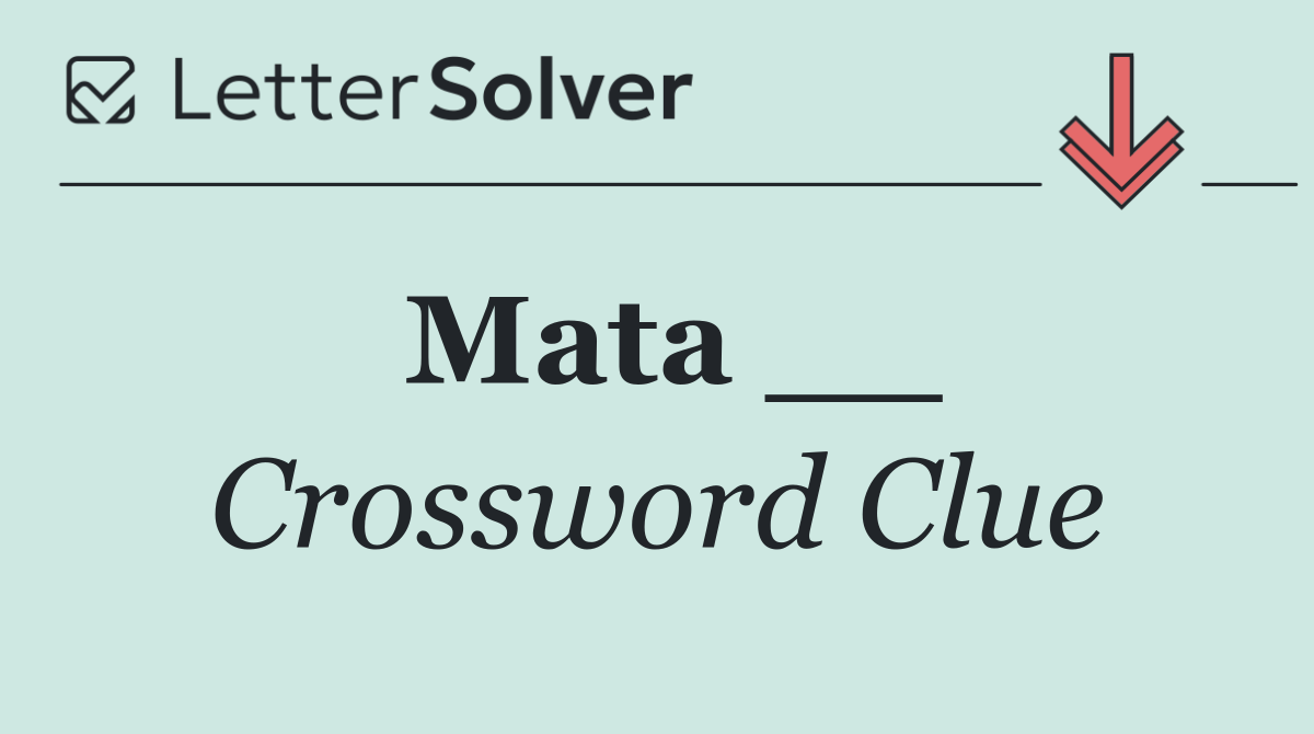 Mata __