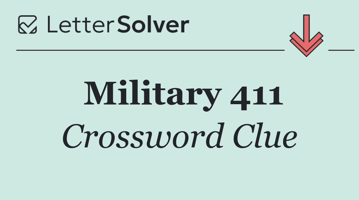 Military 411