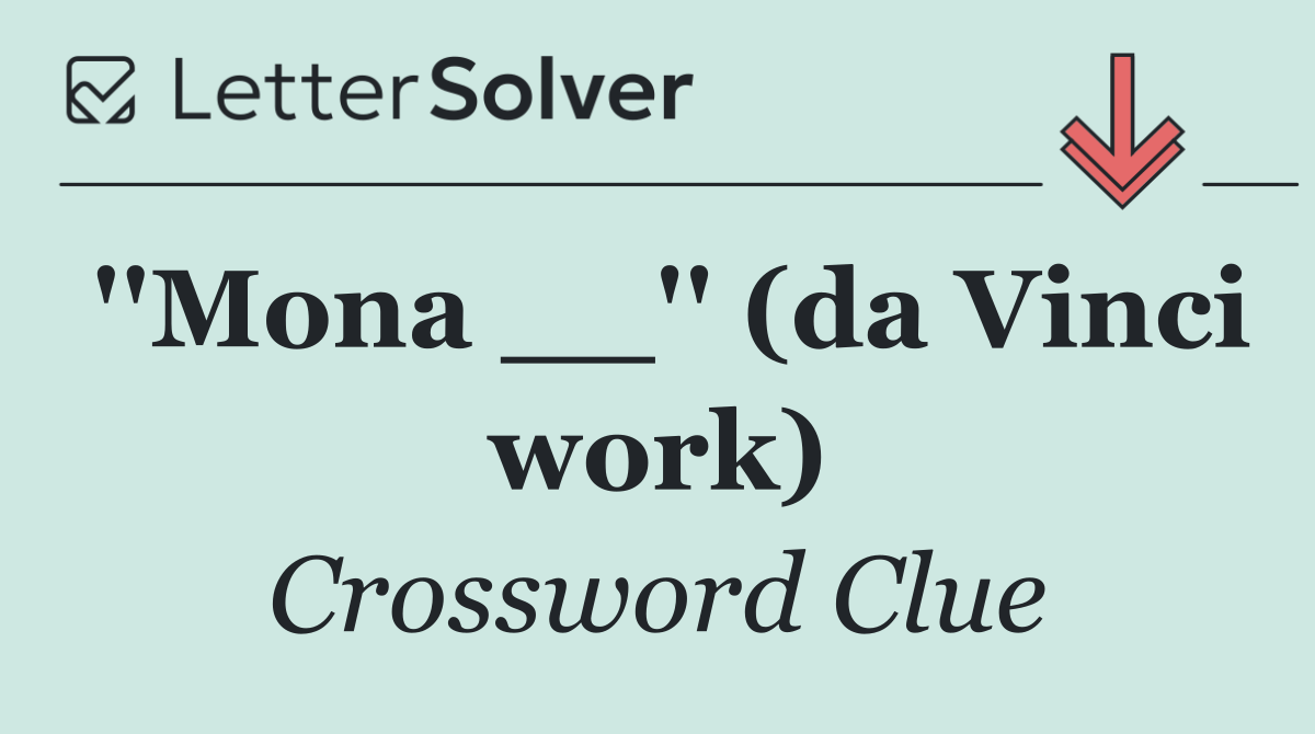 ''Mona __'' (da Vinci work)