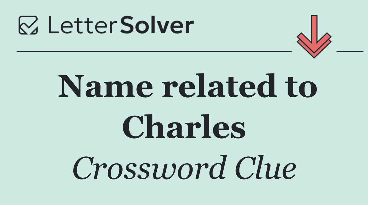Name related to Charles
