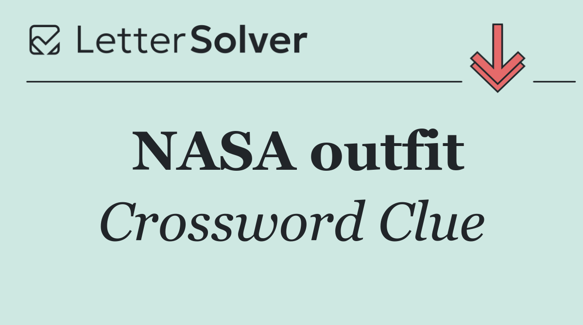 NASA outfit