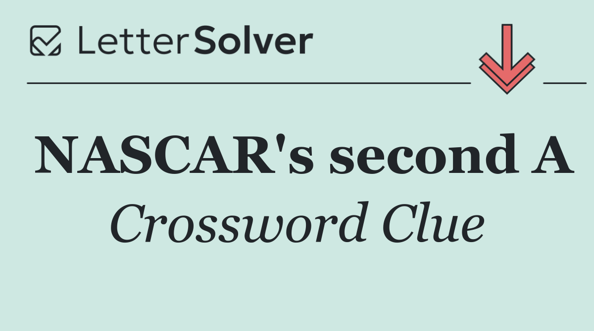 NASCAR's second A