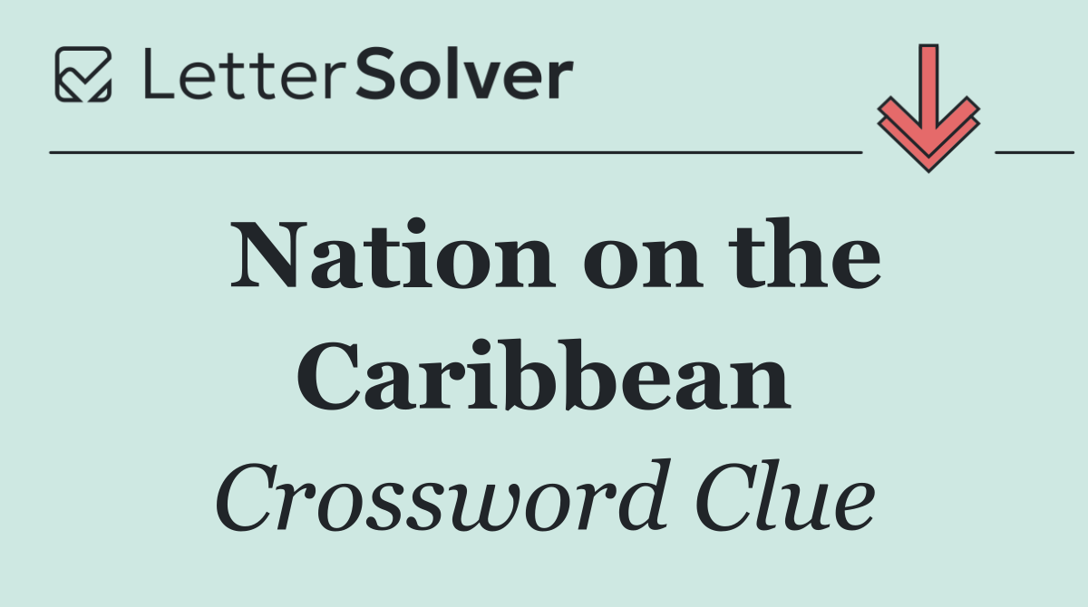Nation on the Caribbean