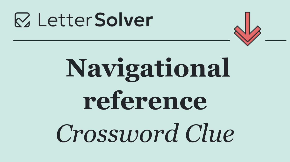Navigational reference