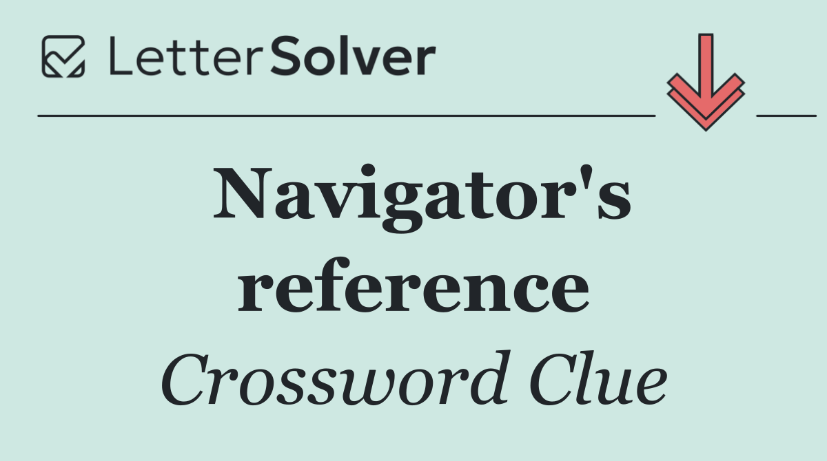Navigator's reference