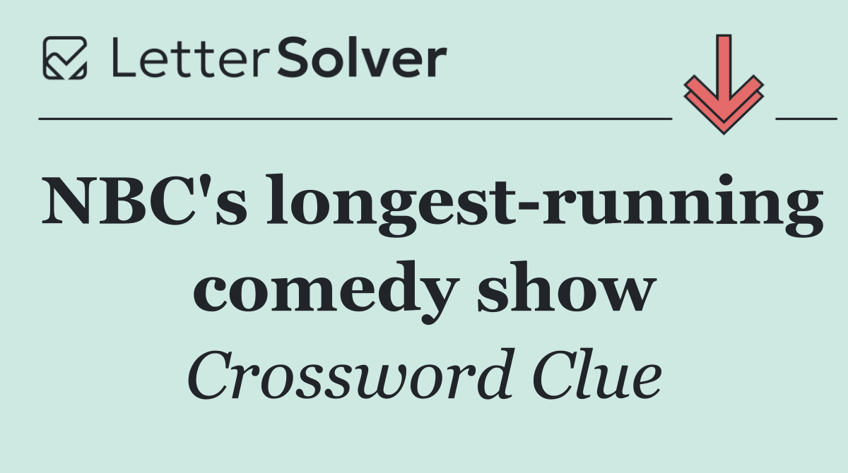 NBC's longest running comedy show