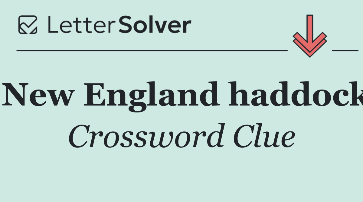 New England haddock