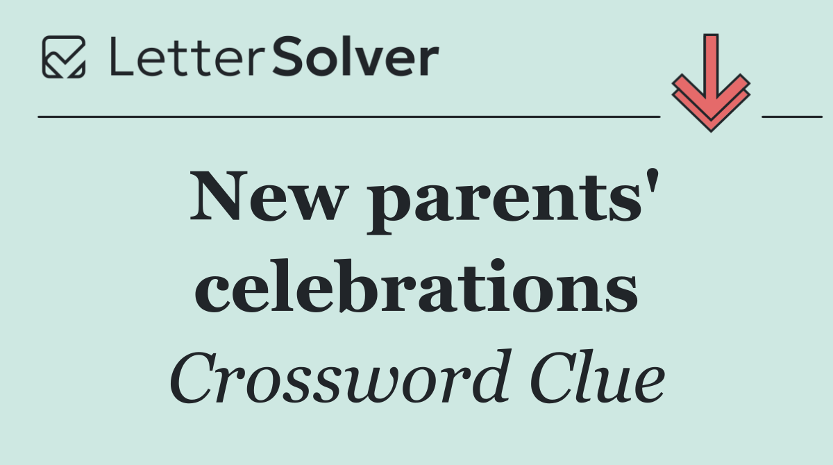 New parents' celebrations