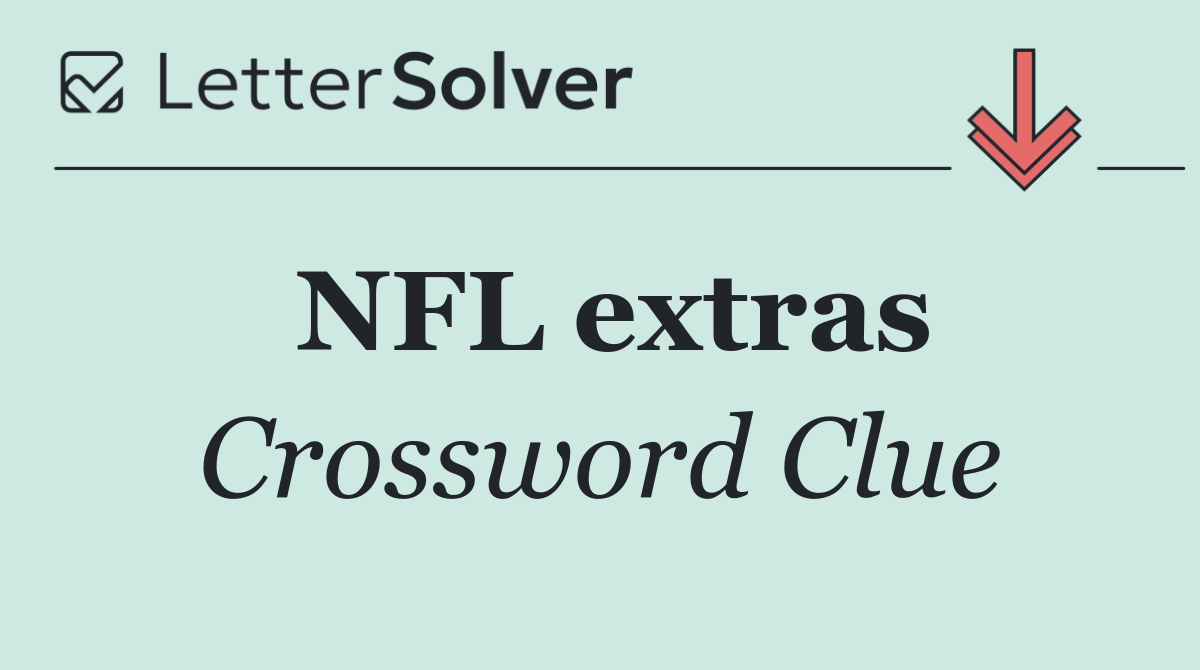 NFL extras