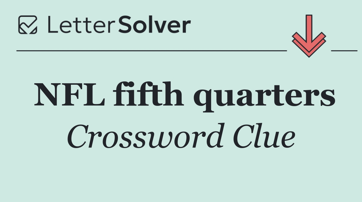 NFL fifth quarters