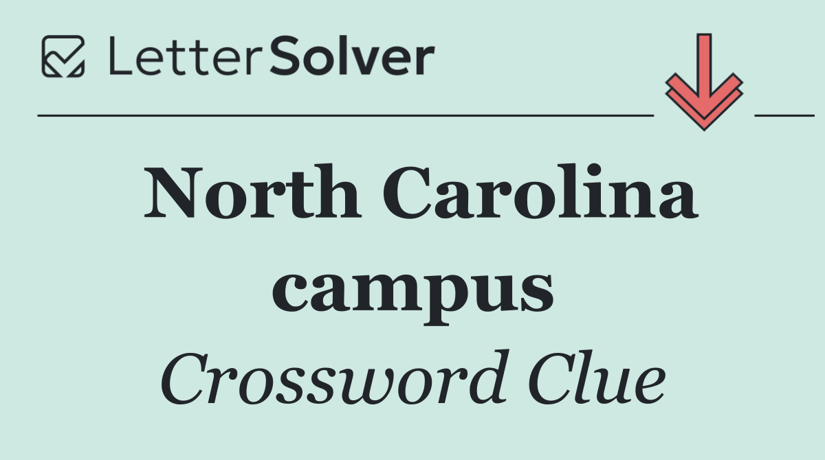 North Carolina campus