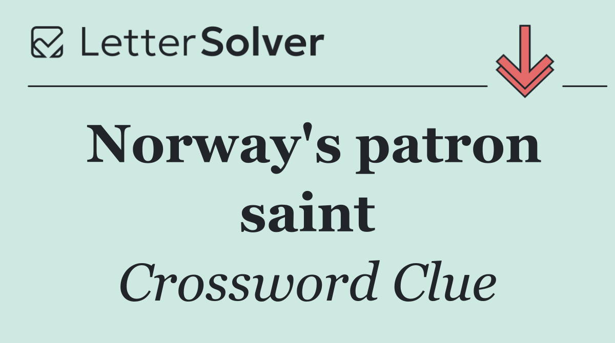 Norway's patron saint