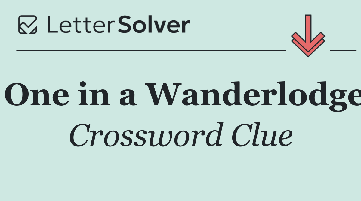 One in a Wanderlodge