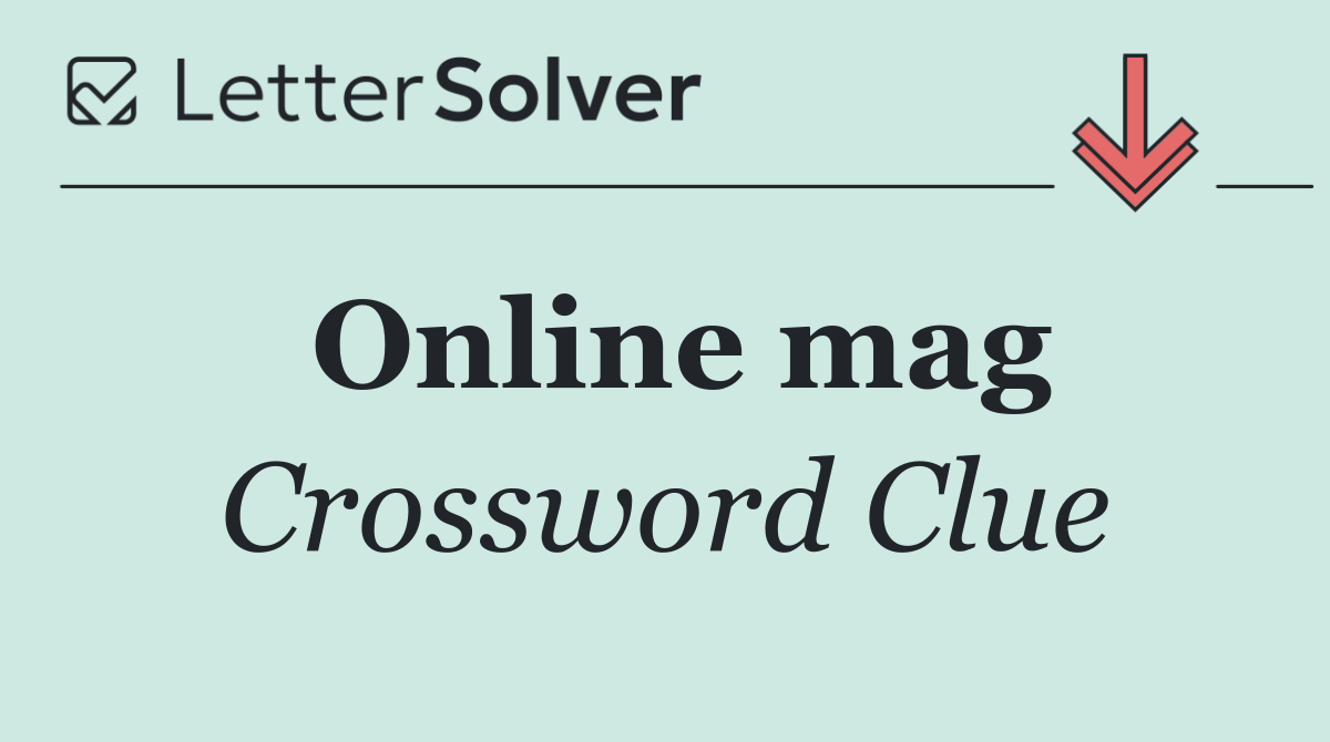 Online mag