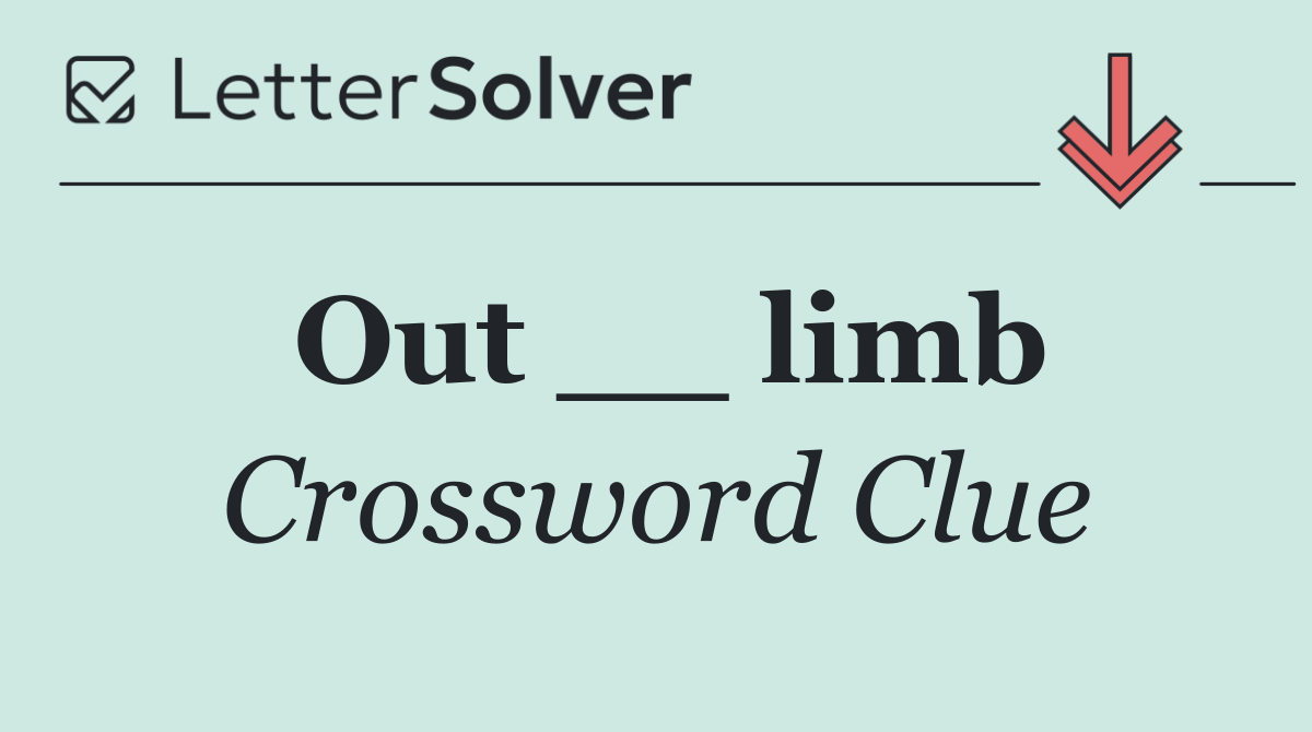 Out __ limb