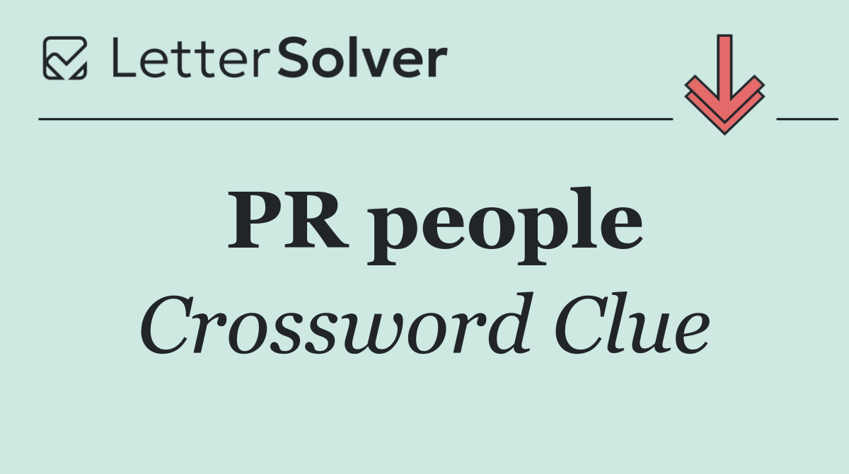 PR people