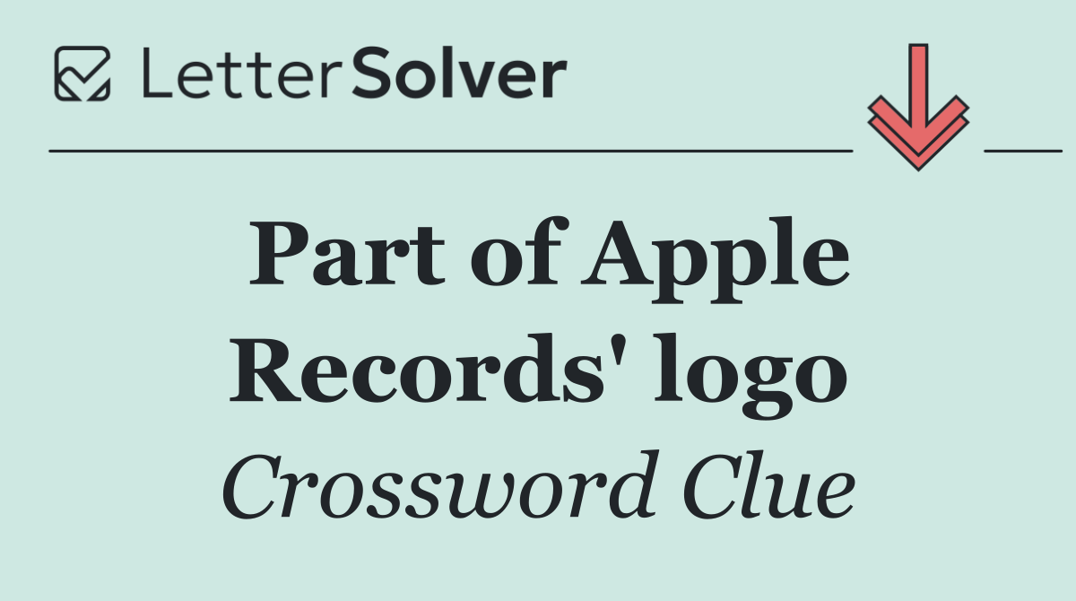 Part of Apple Records' logo