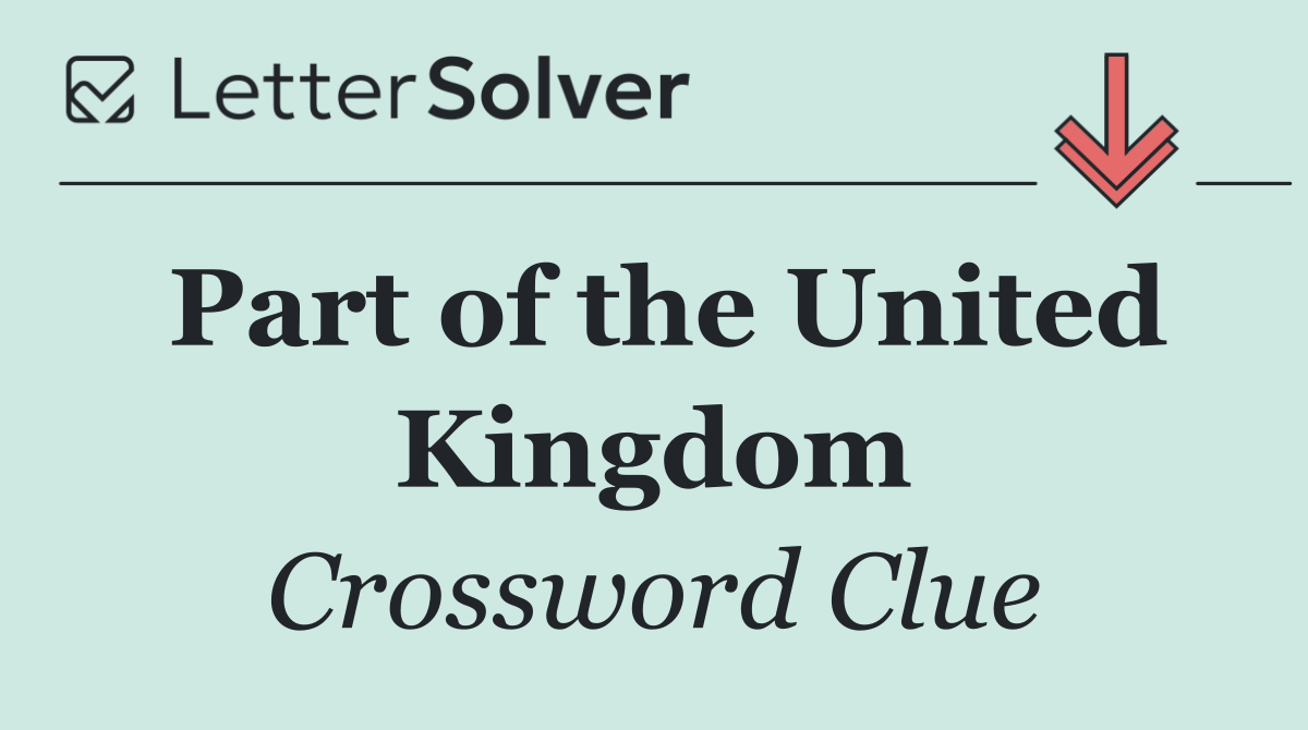 Part of the United Kingdom