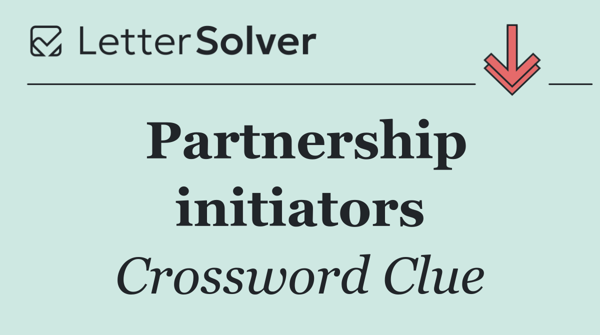 Partnership initiators