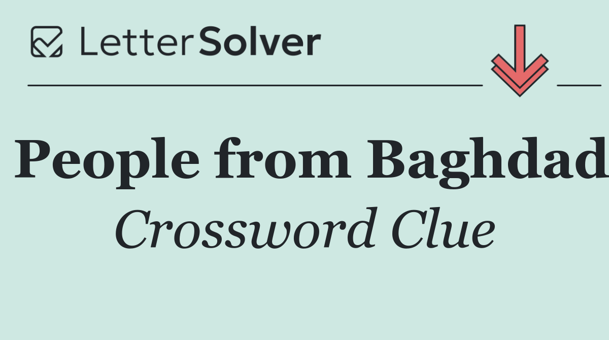 People from Baghdad
