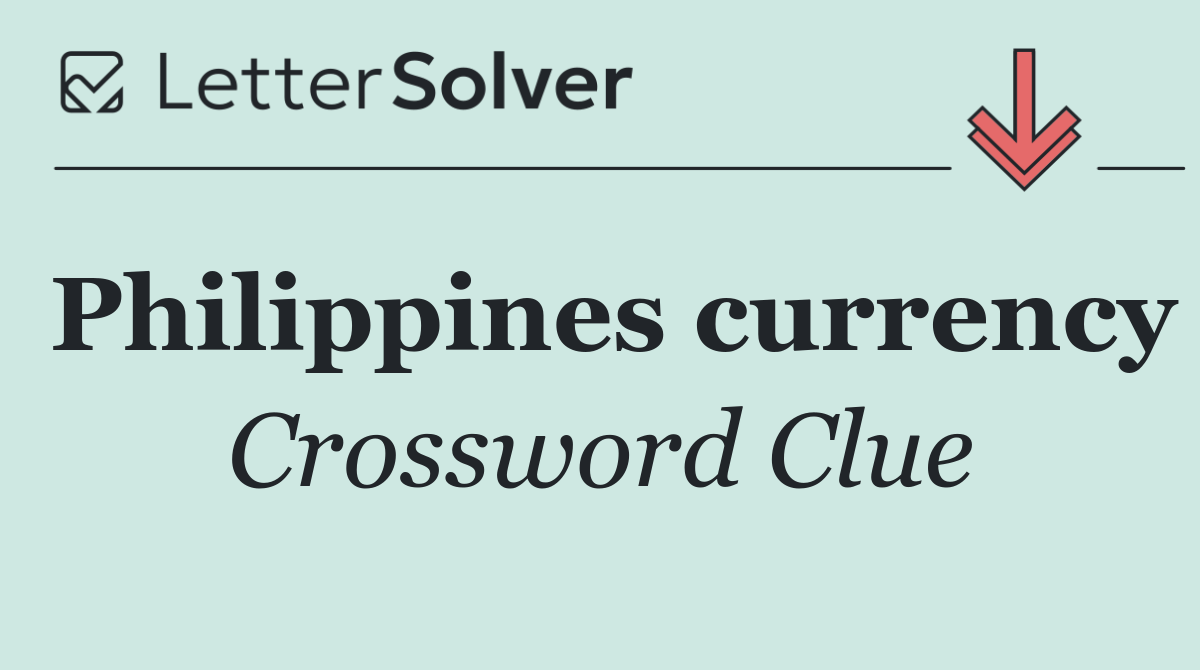 Philippines currency