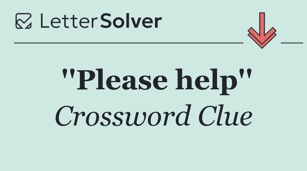 ''Please help''