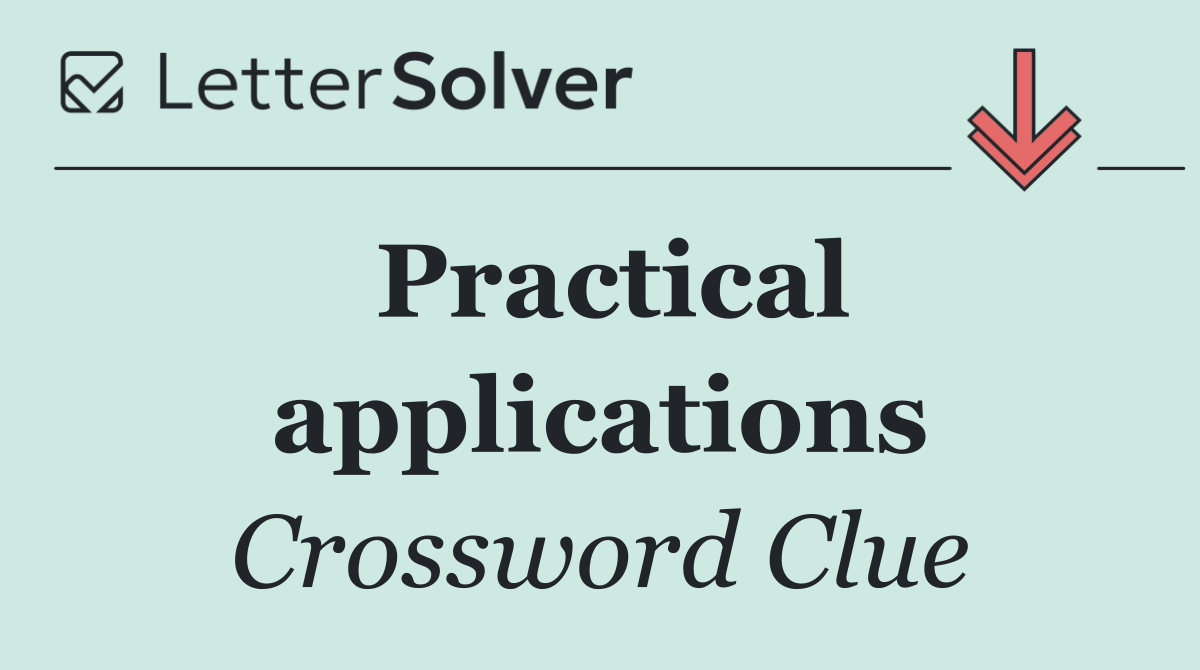 Practical applications