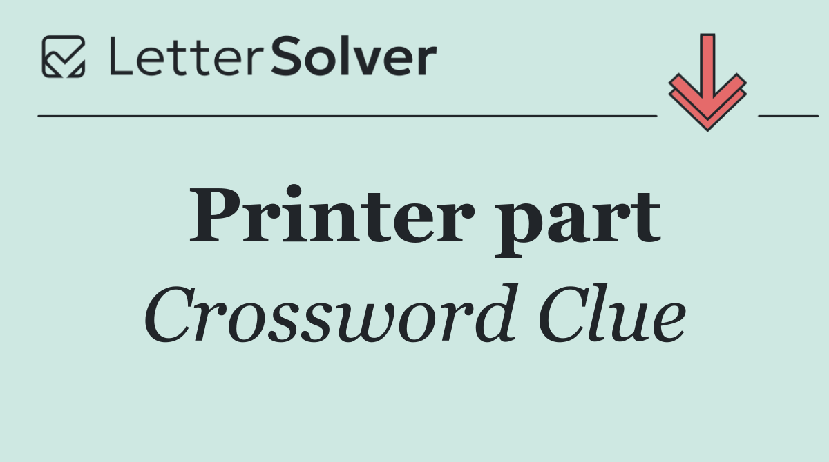Printer part