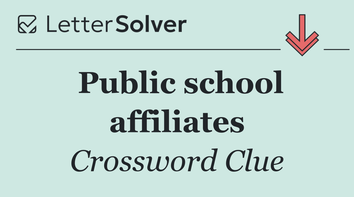 Public school affiliates