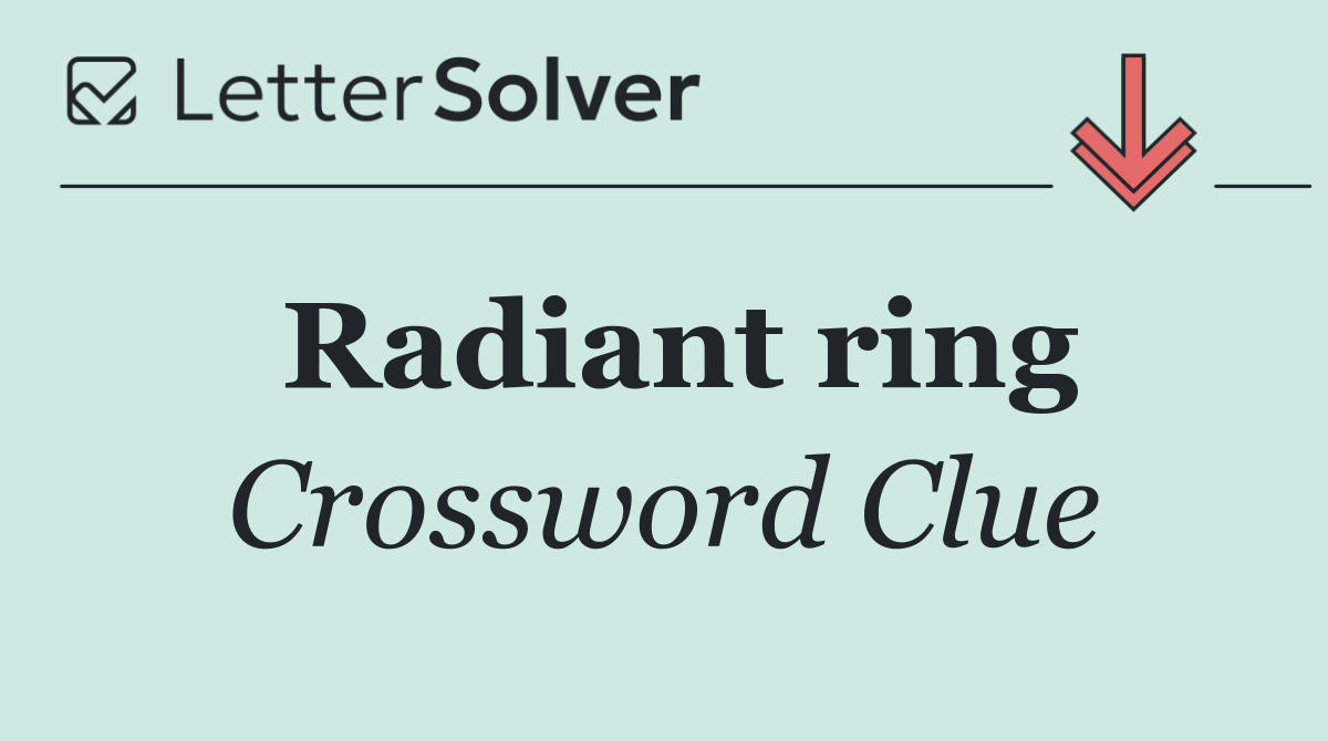 Radiant ring