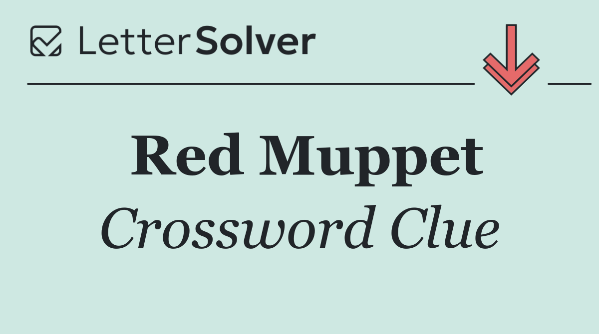 Red Muppet