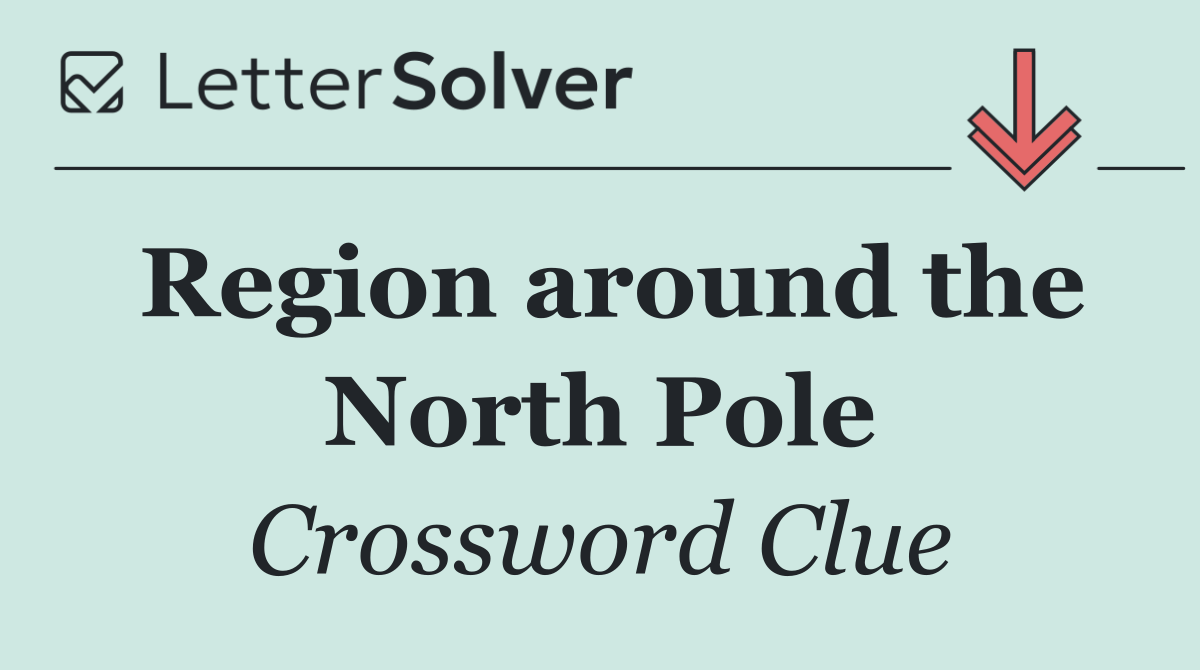 Region around the North Pole