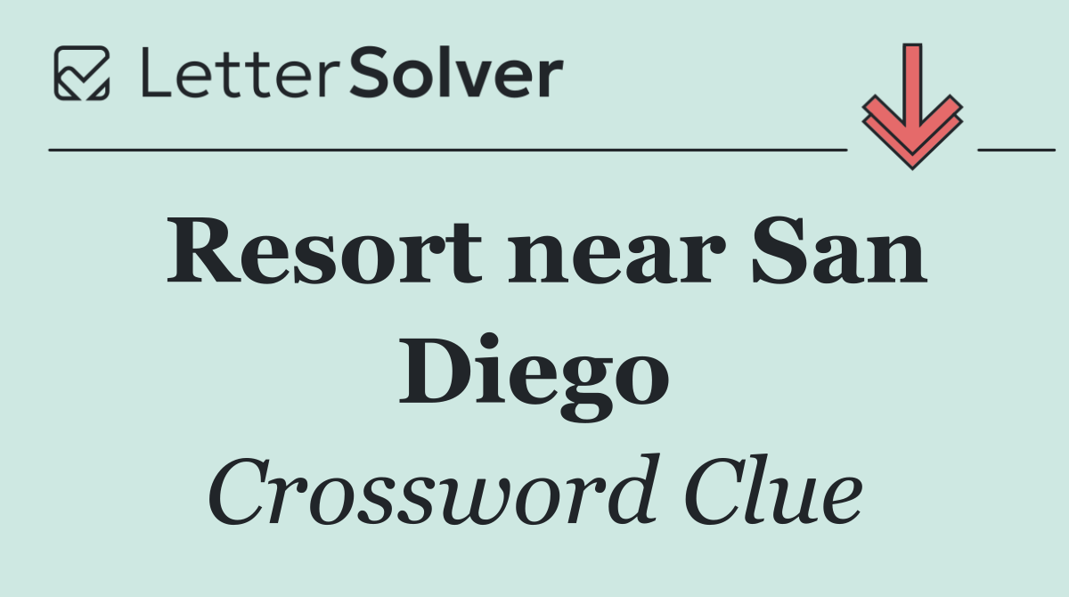 Resort near San Diego