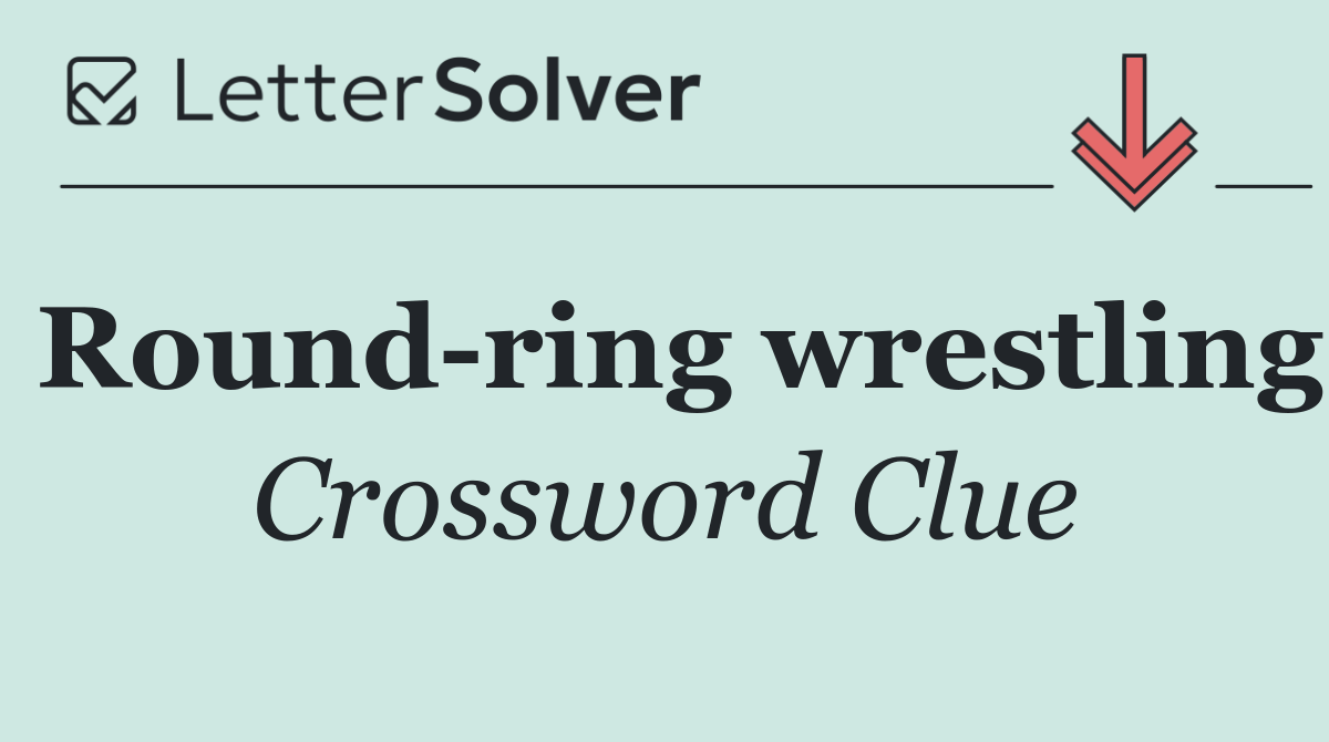 Round ring wrestling