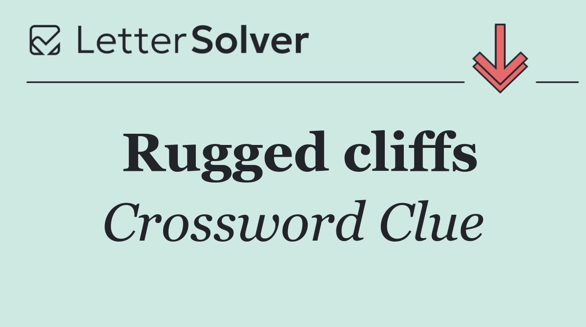 Rugged cliffs