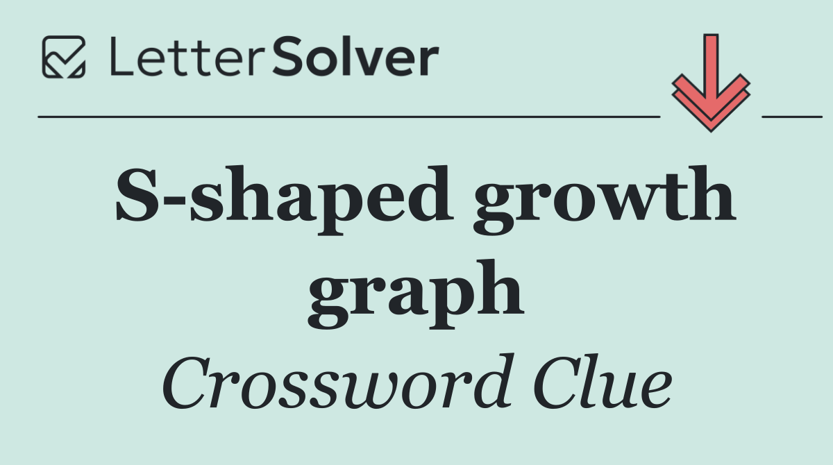 S shaped growth graph