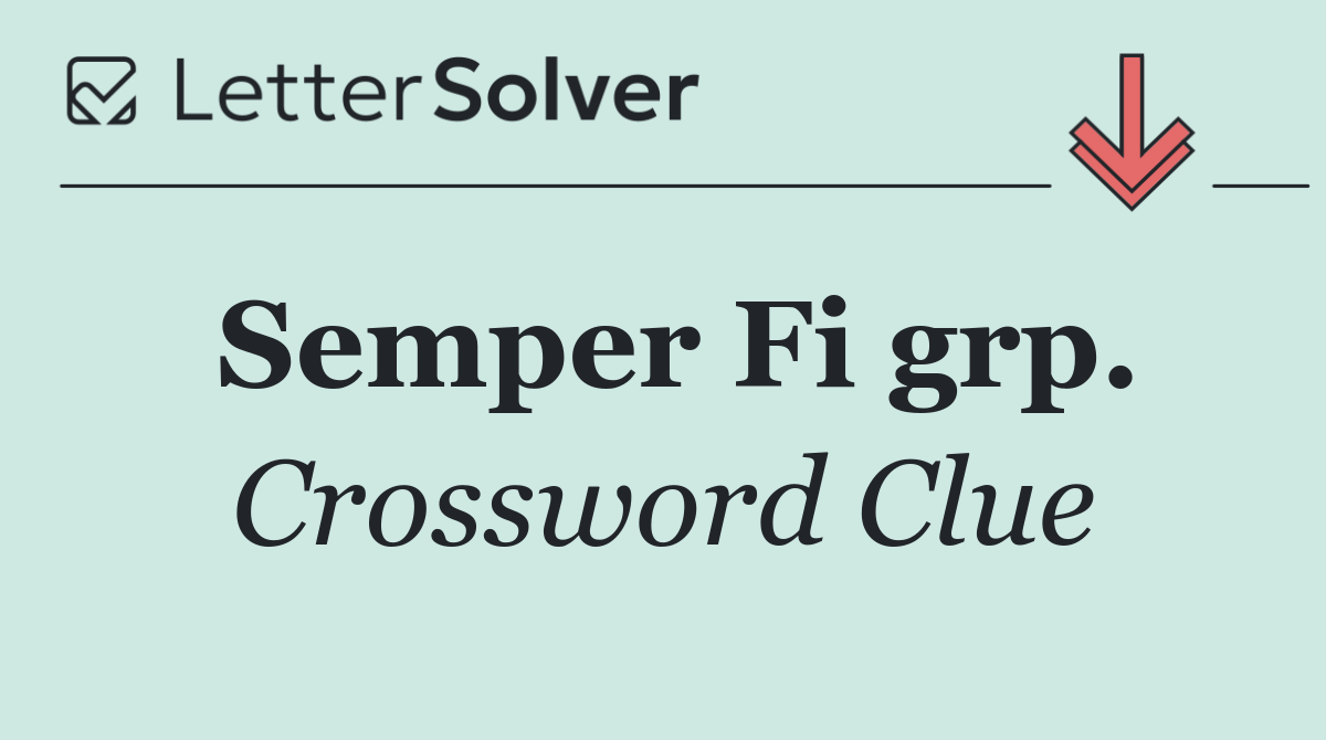 Semper Fi grp.