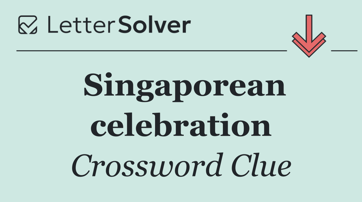 Singaporean celebration