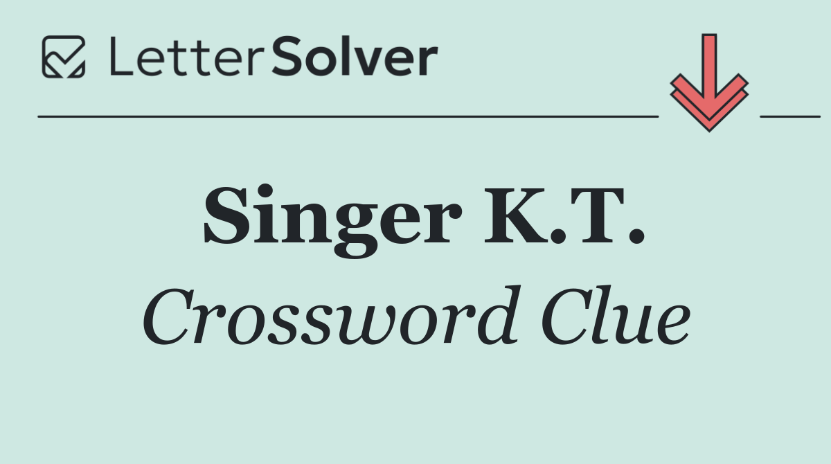 Singer K.T.
