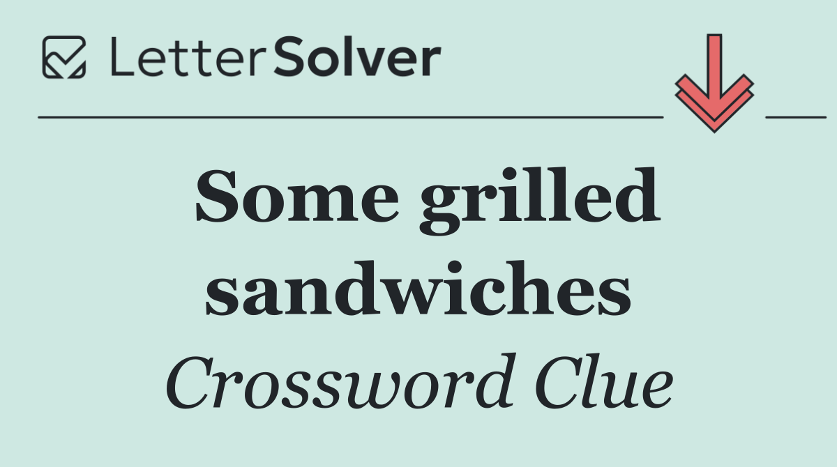 Some grilled sandwiches