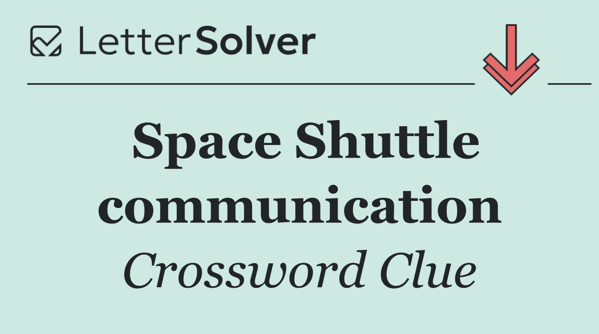 Space Shuttle communication