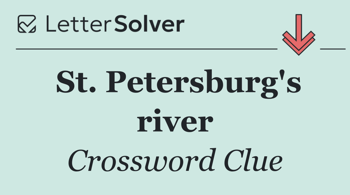 St. Petersburg's river