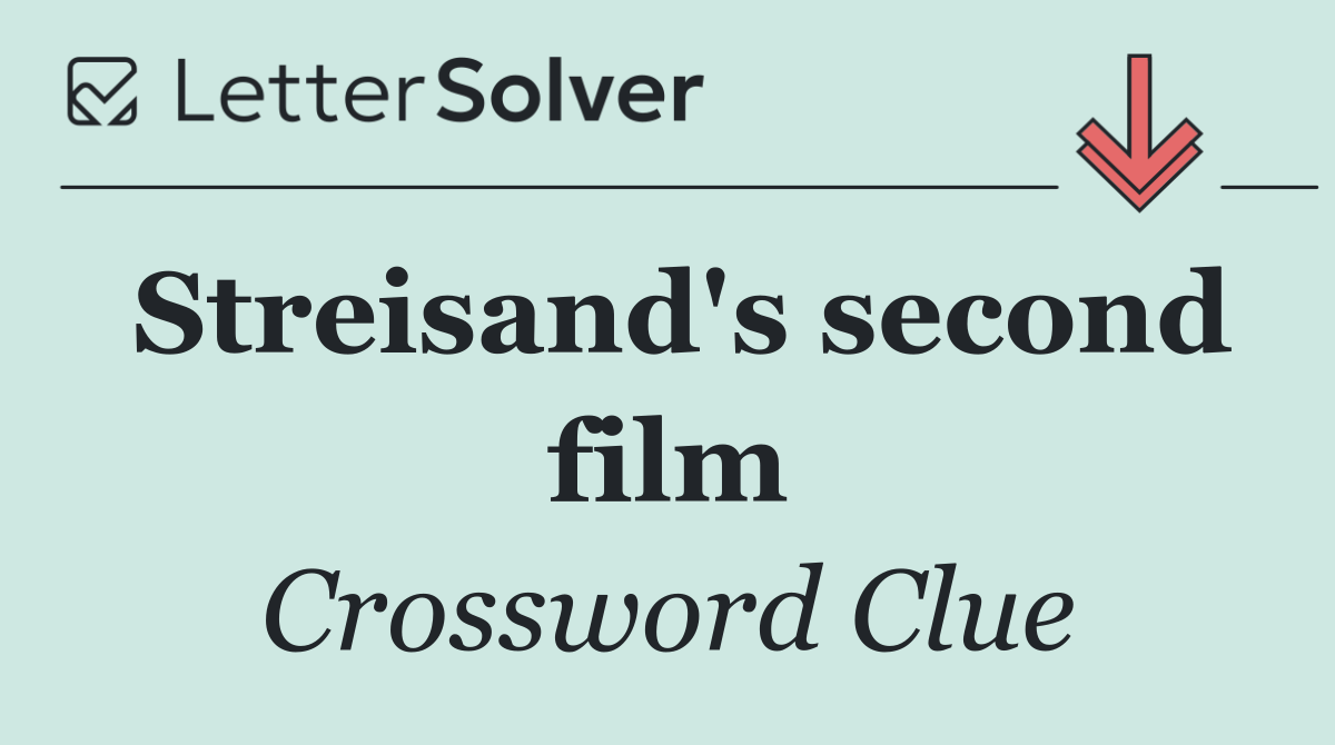 Streisand's second film