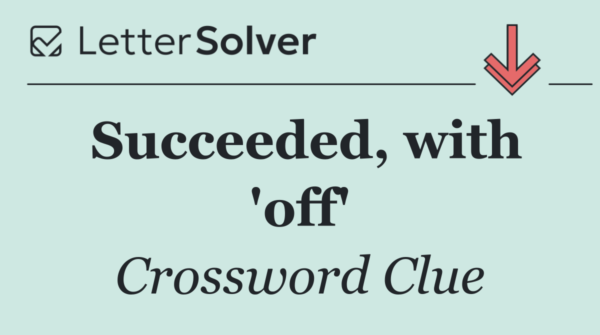 Succeeded, with 'off'